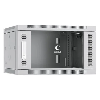 Cabeus SH-05F-6U60/60 (7063c) Настенный 6U телекоммуникационный шкаф 19"