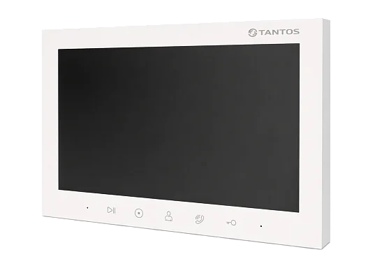 Монитор видеодомофона Tantos Leon HD Wi-Fi (White)