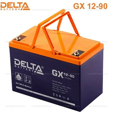 Аккумулятор Delta GX 12-90 GEL (12 В / 90 Ач)