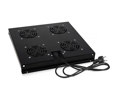 Cabeus TRAY-SC-120-BK (11138c) вентиляторный модуль, с 4 вентиляторами