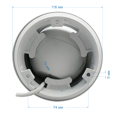 Space Technology ST-VF5925 PRO STARLIGHT FORT (2,7-13,5мм) IP Видеокамера 5 Мп, объектив 2,7-13,5 мм
