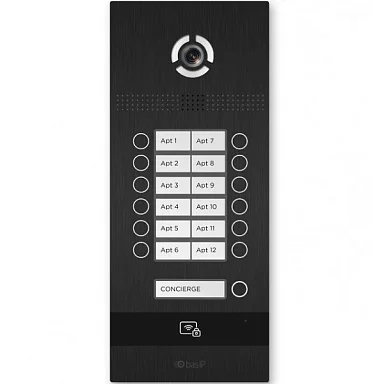 Вызывная панель BAS-IP BI-12FBI BLACK