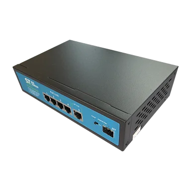Коммутатор Space Technology ST-S42POE (4G/1G/1S/65W/А) PRO, (версия 4)