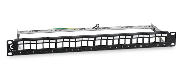 Cabeus PLB-24-SH (7955c) Модульная патч-панель 19"  на 24 порта