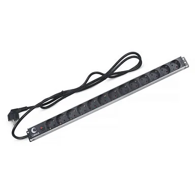 Cabeus PDU-13P-F-2EU (7294c) Вертикальный блок розеток 19" , до 16А