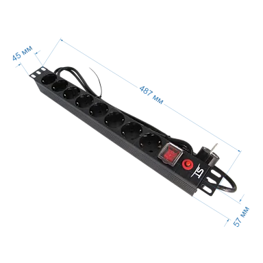 Space Technology ST-PDU-08-S\P  блок розеток  , до