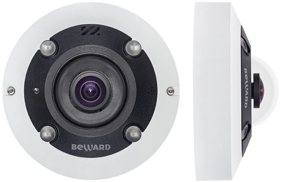 Beward BD3990FL2 IP Видеокамера 12 Мп, объектив 1,65 мм
