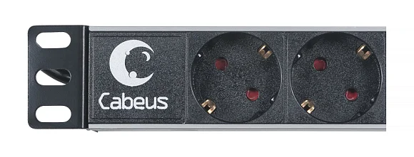 Cabeus PDU-9P-2IEC (7287c) Горизонтальный блок розеток 19" до 10 А