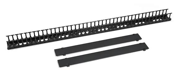 Cabeus VCM-PL-47U-BK (11137c) Вертикальный 47U кабельный органайзер 19" Черный