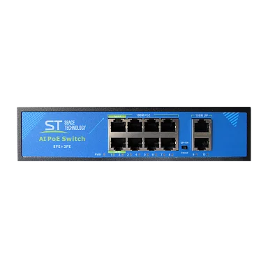 Коммутатор Space Technology ST-S813POE (2M/150W/АB/2BT) PRO