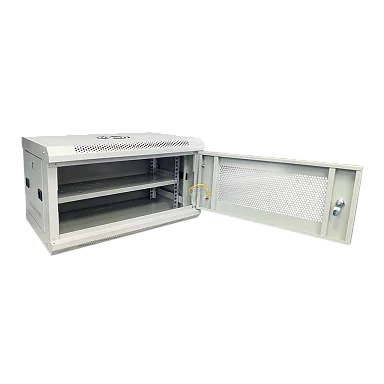 Space Technology ST-NCP6U03 (СЕРЫЙ) С ПОЛКОЙ  U телекоммуникационный шкаф