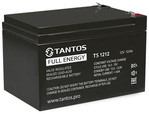 Аккумулятор Tantos TS 1212 AGM (12 В / 12 Ач)