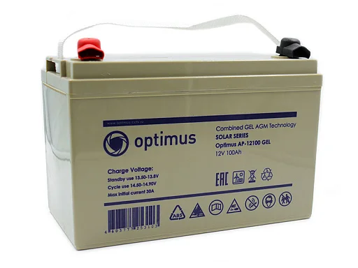 Аккумулятор Optimus AP-12100 GEL AGM (12 В / 100 Ач)