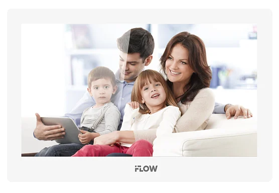 Монитор видеодомофона iFlow F-VI-3562IPWE1/White