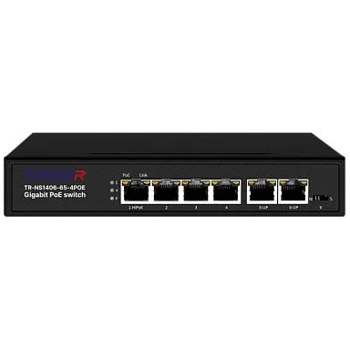 Коммутатор TRASSIR TR-NS1406-65-4POE