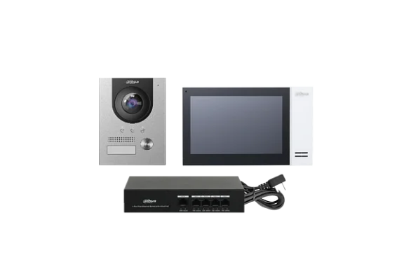 Комплект видеодомофона Dahua DHI-KTP01L(F)