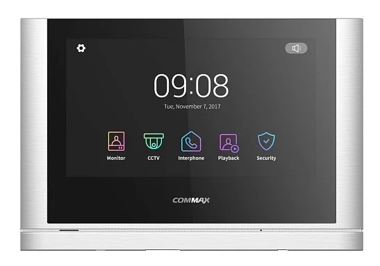 Монитор видеодомофона Commax CDV-1024MA Светлое серебро Black Smog/VZ