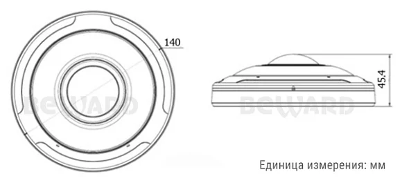 Beward SV6016FLM - IP Видеокамера  12 Мп, объектив 1,98 мм