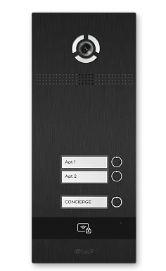Вызывная панель BAS-IP BI-02FB BLACK