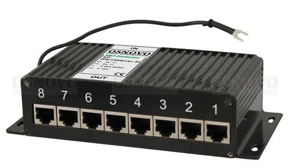 Грозозащита OSNOVO SP-IP8/1000(ver.2)