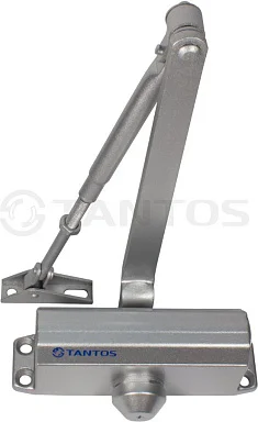 Дверной доводчик Tantos TS-DC045 серебро до 50 кг, EN2