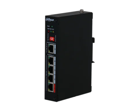 PoE Инжектор Dahua DH-PFT1500, 4 PoE,  Нет данных