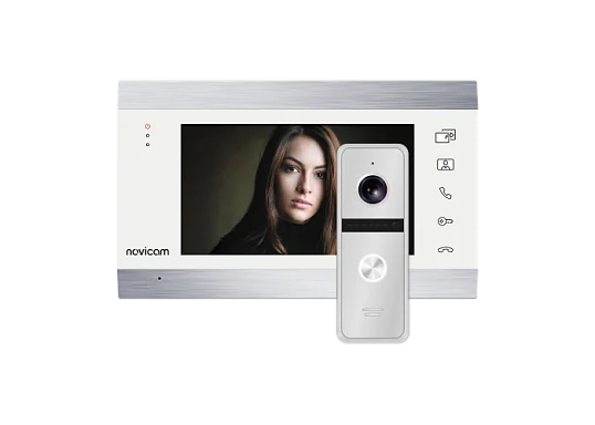 Комплект видеодомофона Novicam WHITE MAGIC 7С KIT Novicam v.4221