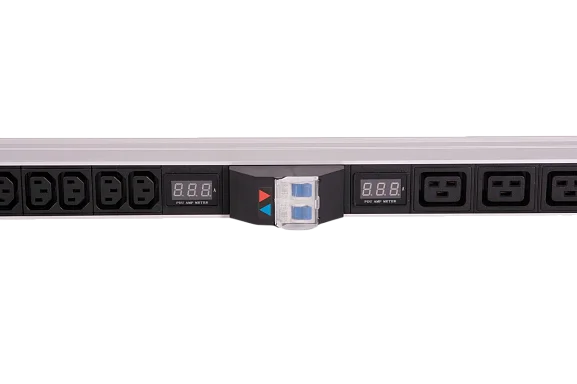 Rem R-32-2x(10C13-5C19-A-Am)-1420-K Вертикальный блок розеток 19" , до 32А