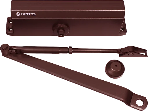 Дверной доводчик Tantos TS-DC120 Freeze коричневый до 150 кг, EN5