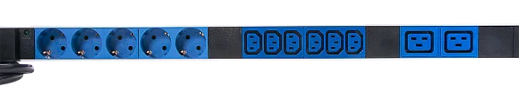 Rem R-32-48C13-A-I-1820-3-2P Вертикальный блок розеток 19" , до 32А