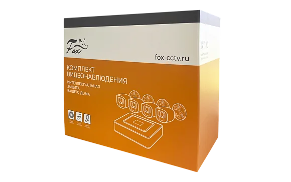 Комплект видеонаблюдения FOX FX-NEO4.4С