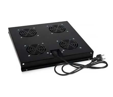 Cabeus TRAY-SC-120-BK (11138c) вентиляторный модуль, с 4 вентиляторами
