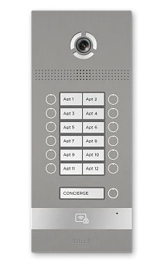 Вызывная панель BAS-IP BI-12FB SILVER