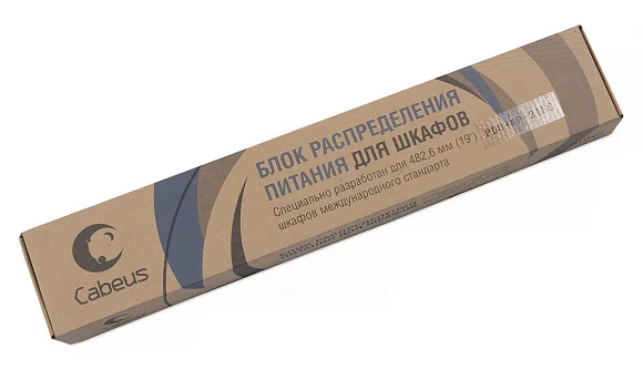 Cabeus PDU-4P-2IEC (7293c) Горизонтальный блок розеток 10" до 10 А
