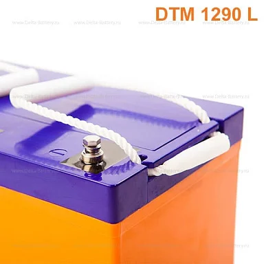 Аккумулятор Delta DTM 1290 L AGM (12 В / 90 Ач)