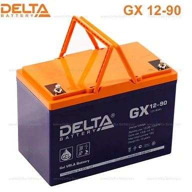 Аккумулятор Delta GX 12-90 GEL (12 В / 90 Ач)