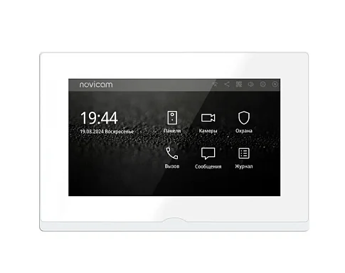 Монитор видеодомофона Novicam IMPULSE 7 IP WIFI WHITE Novicam v.4050