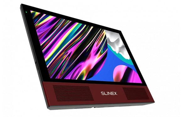 Монитор видеодомофона Slinex Sonik 10 Black+Pink Gold