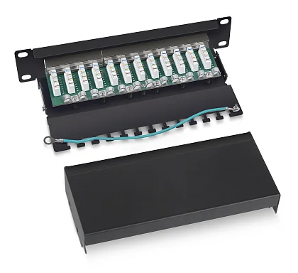 Cabeus PL-12-Cat.6 10"-SH-Dual (7953c) Патч-панель 10"  на 12 портов