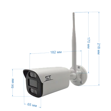 Space Technology ST-SX4531 POE Wi-Fi LIGHT (2,8мм) - IP Видеокамера  4 Мп, объектив 2,8 мм