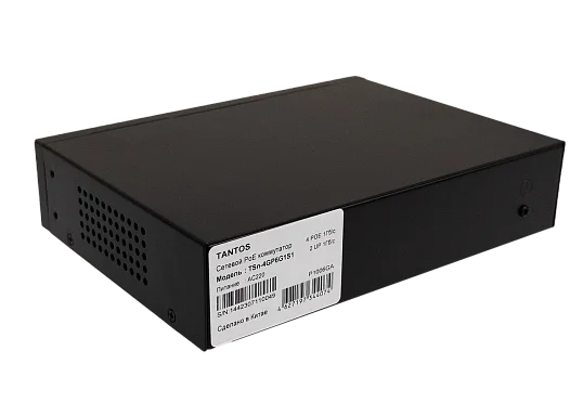 Коммутатор Tantos TSn-4GP6G1S1