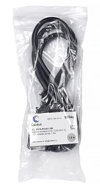 Cabeus PC-IEC19-IEC20-1.8M (9554c) кабель питания IEC 320 C19 + IEC 320 C20, 1.8 м