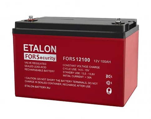 Аккумулятор ETALON FORS 12100 AGM (12 В / 100 Ач)