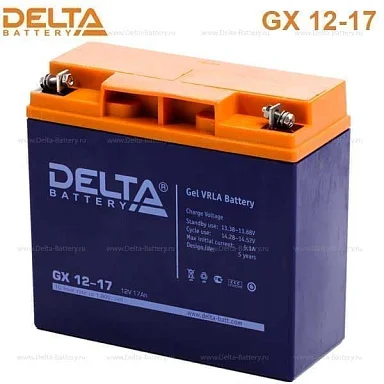 Аккумулятор Delta GX 12-17 GEL (12 В / 17 Ач)