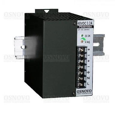 Блок питания OSNOVO PS-48150/I  48 В / 3,2А