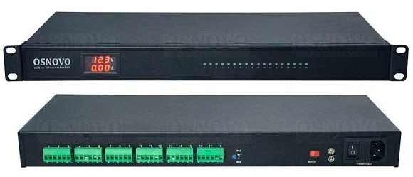 Блок питания OSNOVO PS18-12240/R  12 В / 1,1А