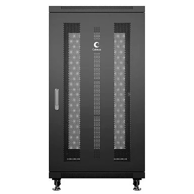 Cabeus ND-05C-27U60/80-BK (8564c) Напольный 27U телекоммуникационный шкаф 19"