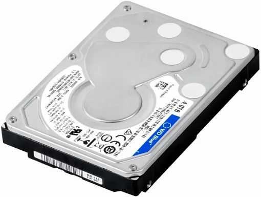 Жесткий диск HDD Western Digital WD40NPJZ,  4 ТБ, 128 МБ 4800 об/мин