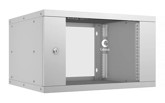 Cabeus WSC-05D-6U55/45 (10170c) Настенный 6U телекоммуникационный шкаф 19"