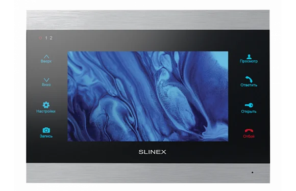 Монитор видеодомофона Slinex SL-07IPHD Silver+Black